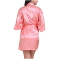 thumbnail image 4 of Mlkoz Womens Summer Clothes, Women's Color Ding Robe Bathrobe Color Light Summer Thin Short Cardigan Robe, Women Gifts, 4 of 4