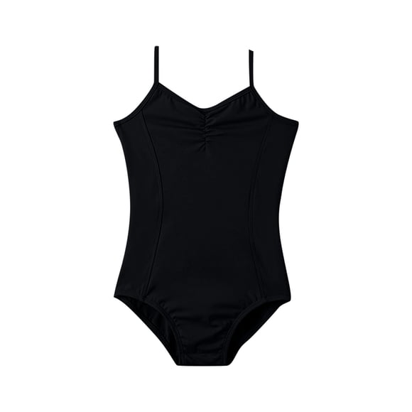 Pitauce Gymnastics Leotards for Toddlers, Seamless Stretch Camisole Bodysuit for Teen Girl Dance Ballet 3-16 Years