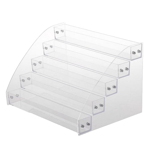 Fridja Support de Vernis à Ongles Transparent Présentoir de Maquillage Rack Support Organisateur 5 Couches