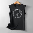 thumbnail image 4 of LSLJS Débardeurs pour Femmes Débardeurs Décontractés à Imprimé pour Femmes Coupe Ajustée Col Rond Sans Manches Chandails à Blocs T-Shirts Hauts Hauts Chemisiers, 4 of 5