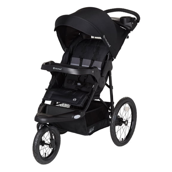 Poussette de jogging Baby Trend XCEL-R8 Plus avec éclairage de sécurité LED pour les nourrissons de 6 mois jusqu'aux tout-petits pesant jusqu'à 22,7 kg (50 lbs).