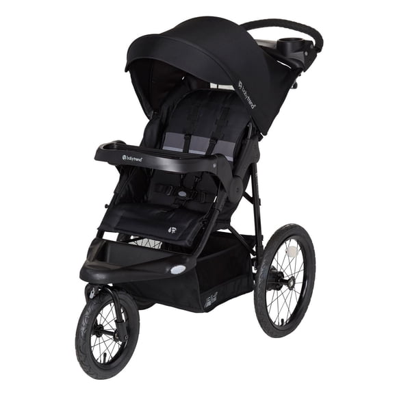 Poussette de jogging Baby Trend XCEL-R8 Plus avec éclairage de sécurité LED pour les nourrissons de 6 mois jusqu'aux tout-petits pesant jusqu'à 22,7 kg (50 lbs).