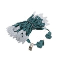 thumbnail image 3 of Novelty Lights 70 Light C6 LED Christmas Mini Light Set, Commercial Grade Outdoor String Lights, Pure White, Green Wire, 24 Feet, 3 of 7
