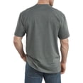 thumbnail image 2 of Dickies Mens Short Sleeve Heavyweight Crew Neck, 3XL, Hunter Green Single Dye, 2 of 2