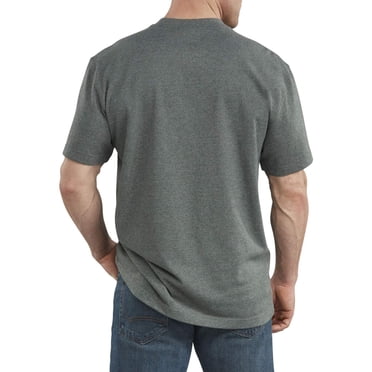 Dickies Men's Tall Short Sleeve Heavyweight Heathered Crew Neck Tee Big