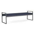 thumbnail image 1 of Gansett Reception Waiting Room Healthcare 3-Seat Bench / Charcoal Steel / Blue, 1 of 5