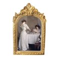 thumbnail image 4 of jifeng Retro Antique Resin Photo Display Frame Gift Elegant Wall Desktop Picture Holder M, 4 of 9