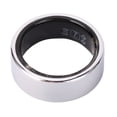 thumbnail image 1 of Ring Smart Ring Health Tracker  Connection IP68 Water Proof Sleep Fitness Ring with  Control Step Counting for Women Men Silver, 1 of 7