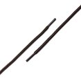 thumbnail image 4 of INSPIRE CHIC Unisex Round Rope Dual Colored Striped 1/5 Thick Boot Shoelace 120cm / 47.24" Dark Brown Coffee, 4 of 4