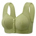 thumbnail image 1 of Women Full Coverage Bra Bra Women Breathable No Underwire Bras Plus Size Front Closure Bralettes Comfort Full Coverage Hide Back Bras, 1 of 1