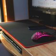 thumbnail image 4 of Transemion 2020 Hot Non Wear Resistant Computer Notebook Soft Edge Seamed Mouse Pad Office Rubber Fabric Mat red 240*320*3mm 1Set, 4 of 6