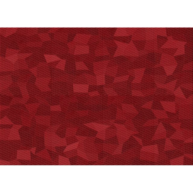 Ahgly Tapis Rectangulaire Lavable en Machine Intérieur Transitionnel Rouge Cramoisi, 7 Pieds x 9 Pieds