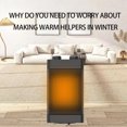 thumbnail image 4 of Space Heater 1500W PTC Ceramic Fast Heating Portable Heater Fan, 4 of 8