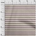 thumbnail image 1 of oneOone Cotton Poplin Fabric Chevron Ikat Print Sewing Fabric BTY 42 Inch Wide, 1 of 4