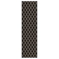 thumbnail image 1 of Mohawk Home Lewis Diamond Near Black/Tan Tufted Polyester Area Rug, 1 of 8