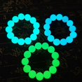 thumbnail image 2 of 3pcs/set Beads Bracelet Luminous Fluorescent Stone Bracelets In The Dark Hand String Perfect Gift for Family, 2 of 5