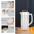 thumbnail image 4 of Hot Sale!Oimcto Juice Mixing Tank,Mixing Pitcher 68 Oz Juice for Fridge Plastic Pitcher with Lids Plunger ＆Handle Tea Pitcher Pitcher Jug Mixing Pitcher,Include：1* Juicer, 4 of 9