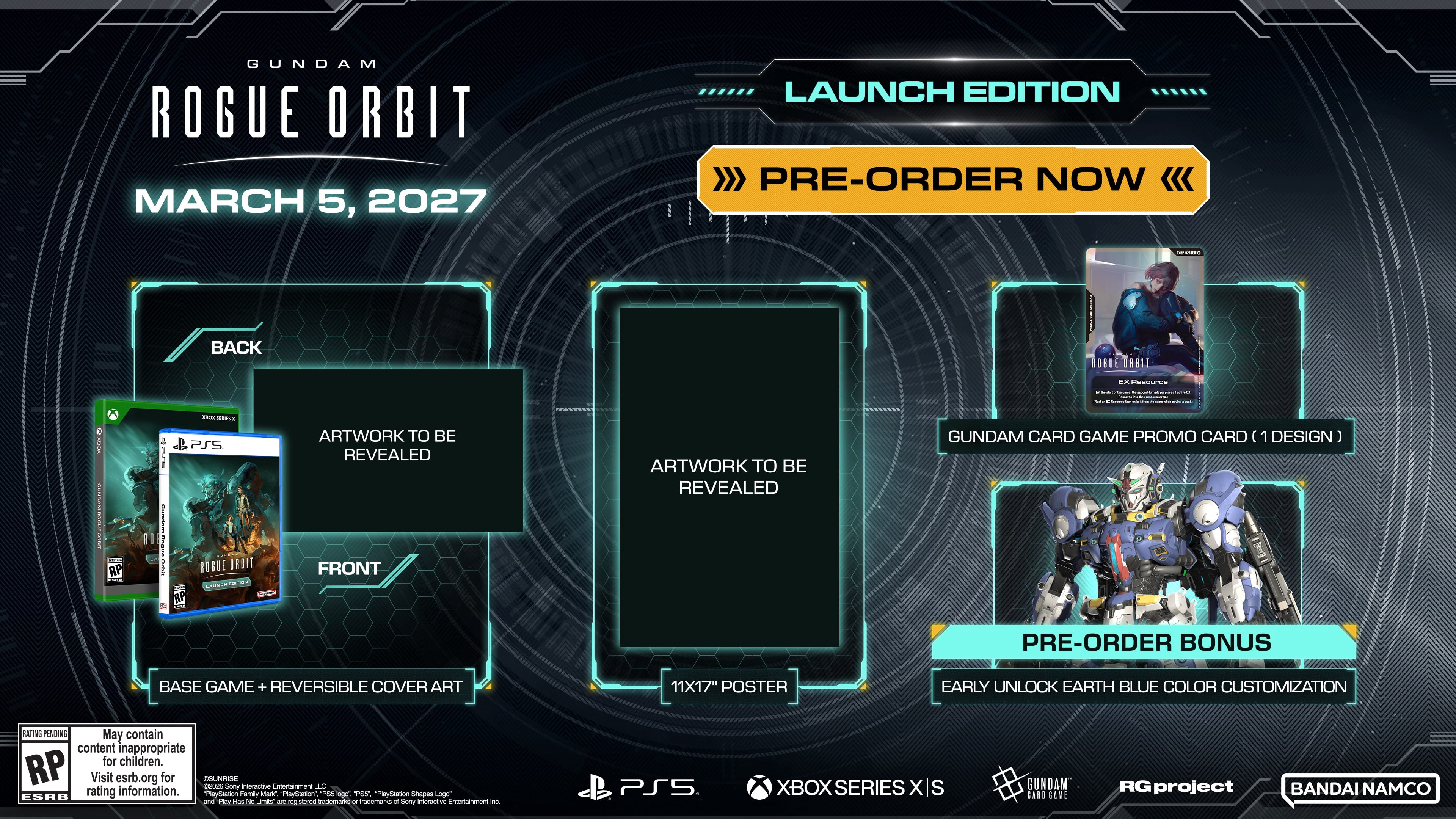 Jeu vidéo Gundam Rogue Orbit - Launch Edition pour (Xbox Series X)
