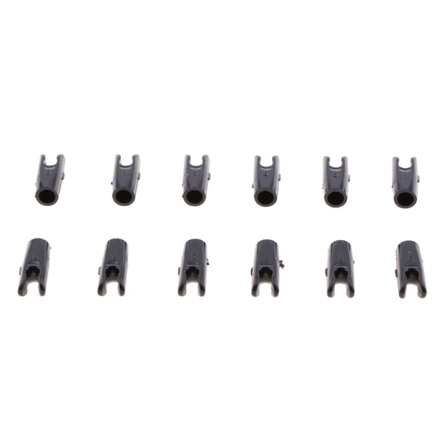12 Pcs Queues de Puits pour la Chasse Noir