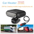 thumbnail image 4 of EGNMCR Car Heater 2 In1 Fast Car Heater Defroster Portable 24V 120W Fast Auto Car Heater Cool Fan Defrost Windscreen Window Demister Heater machine, 4 of 9