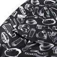 thumbnail image 4 of Unisex Chef Pants Hotel Restaurant Uniform Loose Chef Pants Fit TypeJ Cutlery Print, 4 of 8