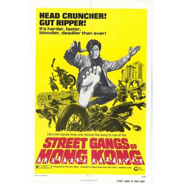 Posterazzi MOVAH5301 Affiche de Film Gangs de Rue de Hong Kong - 27 x 40 Po.