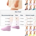 thumbnail image 3 of Tube Socks Kids Children's Comfortable Solid Color Tube Socks Princess Style Baby Socks Tube Socks Girls, 3 of 8
