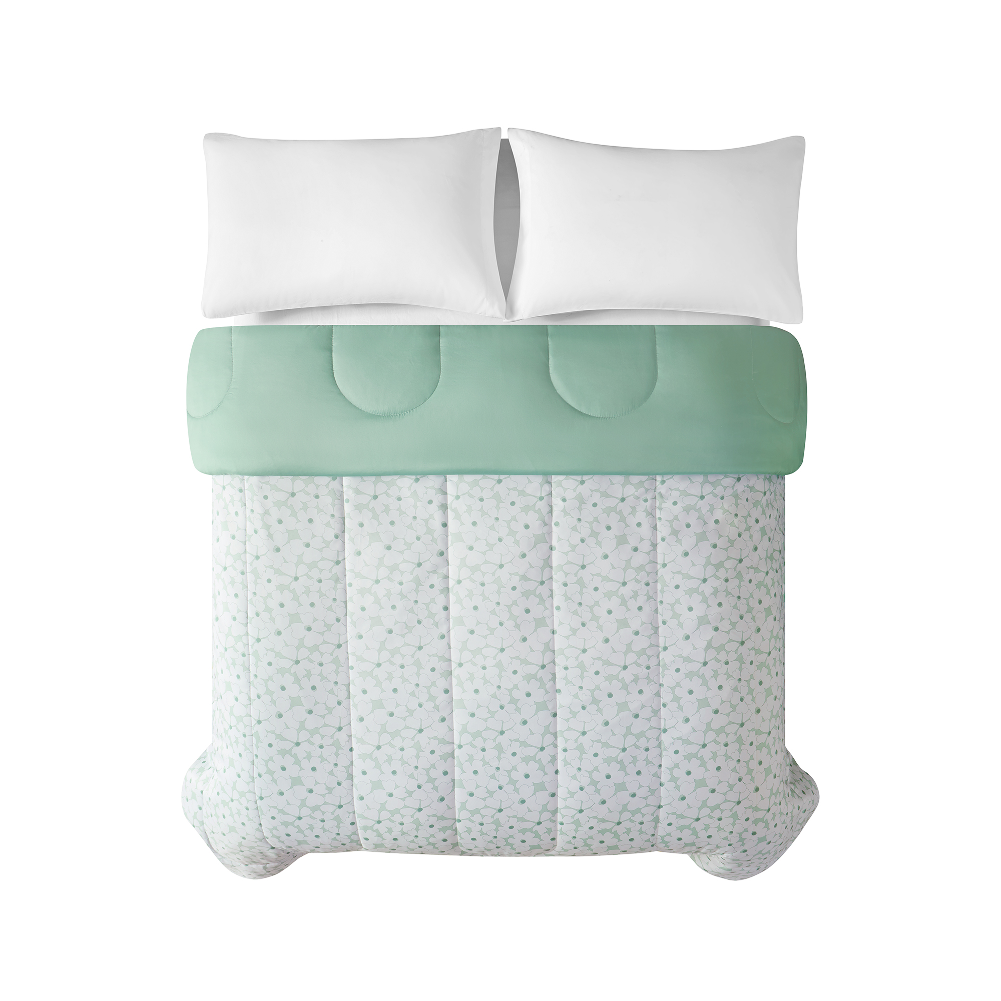 Mainstays Couette Fleuri Reversible Double