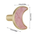 thumbnail image 2 of Boutons de Petite Commode en Forme de Lune, Boutons de Porte d'Armoire Dessin Animé, Poignées de Tiroir Mignonnes pour Enfants Filles, Chambre, Armoires, Garde-Robes, Meubles, Charnière d'Arrêt de Porte Extra Longue, Support de Porte, Arrêt de Porte avec Loquet, 2 of 3