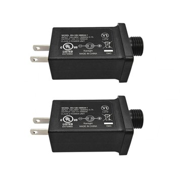 12V 1A Class 2 Power Supply, LED Transformer Replacement for String Light Inflatable Device