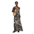 thumbnail image 2 of Robe imprimée chiffonnée George pour femmes, 2 of 6