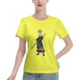 thumbnail image 1 of T-Shirt Basique à Manches Courtes pour Femmes une Pièce Trafalgar, 1 of 6