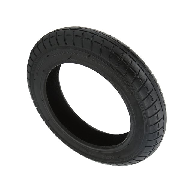 Pneu de Trottinette Électrique, Pneu de Trottinette Électrique en Caoutchouc Stable Résistant aux Impacts avec Coussin Élevé pour Course