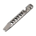 thumbnail image 4 of Titanium Alloy EDC Pry Bar Tool with Dual-End Design – Compact Lightweight Survival Gear for Camping, Self-Defense, Bottle Opening & Rope Cutting – Durable Sandblasted Multifunctional Outdoor, 4 of 6