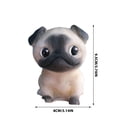 thumbnail image 1 of RKSTN Poupée de Décompression de Noël Simulation Chien de Compagnie Peint à la Main Pincement Pincement Jouets Anti-Stress Mignons Jouets Anti-Stress Cadeaux de Noël, 1 of 1