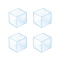 thumbnail image 1 of Qualitygoods 4pcs/set Table Foot Cap Rubber Chair Leg Protector Square Furniture Floor Foot Pad, 1 of 10