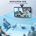 thumbnail image 5 of 1080P Webcam with Microphone, Plug and Play USB Computer HD Streaming Webcam for PC Mac Desktop Laptop YouTube Skype Twitch Video Conferencing Recording Streaming Online Classes Gaming, 5 of 5