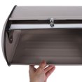 thumbnail image 3 of Stainless Steel Bread Box Countertop Bread Storage Box With Window Modern Bread Box For Kitchen Stainless Steel Bread Holder, 3 of 4