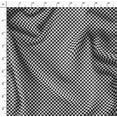 thumbnail image 4 of Soimoi White polyester Crepe Fabric Diagonal Check Print Sewing Fabric Yard 52 Inch Wide, 4 of 5