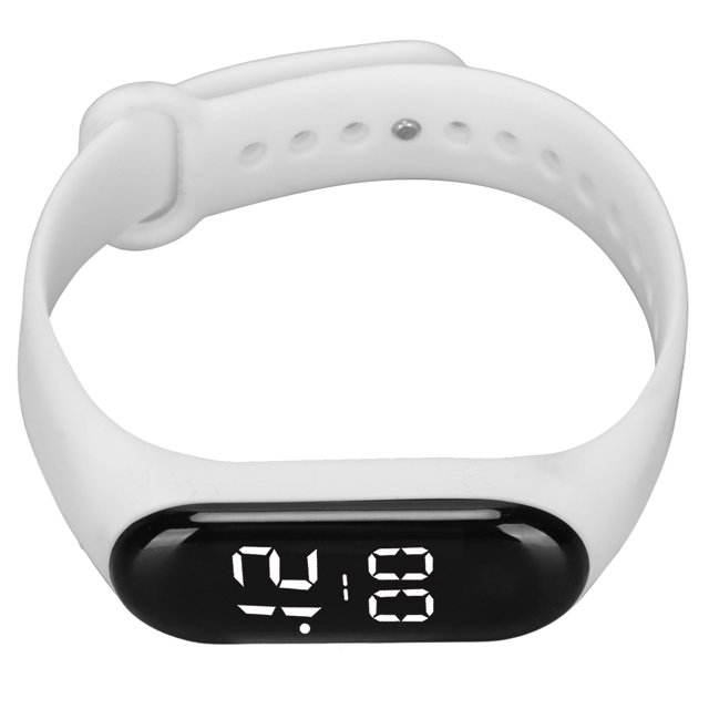 Digital Sport Watch, Touch Screen Rubber Bracelet Comfortable Electronic Watch For Outdoor Activities