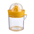 thumbnail image 1 of Mainstays Citrus Juicer with Integrated Container, Yellow, 1 of 12