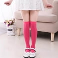 thumbnail image 3 of Children's Solid Color Stockings, Dance Socks, Calf Socks, Over The Knee Socks, Children's Mid-Leg Socks, 3 of 4