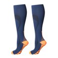 thumbnail image 1 of B91xZ Men's Work Socks Sport Athletic Running Socks,Navy M, 1 of 4