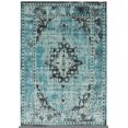 thumbnail image 1 of ECARPET Traditional Style Area Rug for Dining Room, Living Room and Bedroom Isabella Aqua, 1 of 9