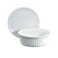 thumbnail image 1 of Corningware French White® 24 Oz Round Dish with Plastic Cover, 1 of 3