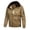 Khaki, variant on cllios Mens Trucker Jackets Quilted Lined Bomber Jacket Full Zip Up Lapel Cargo Jacket Stand Collar Military Jackets Coat Fall Casual Windbreaker Jacket Black S-3XL
