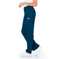 thumbnail image 4 of ScrubZone Women's Tall Full Elastic Waist Cargo Scrub Pant, 4 of 7