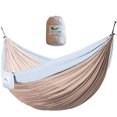 thumbnail image 1 of Hamac de parachute double nylon Vivere - sable et ciel, 1 of 3