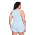thumbnail image 3 of George Women's Plus Two Piece Pajama Set, 3 of 6