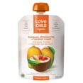 thumbnail image 1 of Purée mangues, fraises + gingembre Brekky Blends Love Child Organics, 128 ml, sachet, 1 of 6
